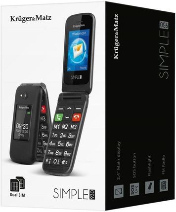 Kruger&matz SIMPLE 930 KM0930 Czarny - zdjęcie 4