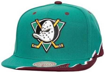 Mitchell & Ness NHL czapka z daszkiem Rising Tide Anaheim Ducks, turkusowy, jeden rozmiar