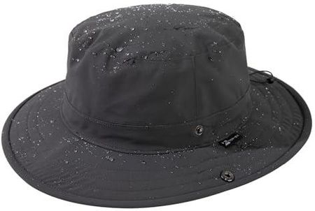 TOP-EX XL/XXL Unisex kapelusz przeciwsłoneczny Bucket Hut wodoszczelny, ochrona przed słońcem, składana, 95589_szary, XL