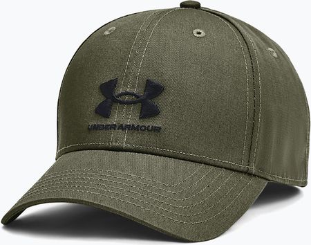 Czapka z daszkiem męska Under Armour Branded Lockup Adj marine green/black | WYSYŁKA W 24H | 30 DNI NA ZWROT Zima 2024