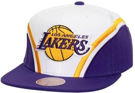 Mitchell & Ness Czapka snapback NBA Overhead Los Angeles Lakers biały/fioletowy, fioletowy, jeden rozmiar