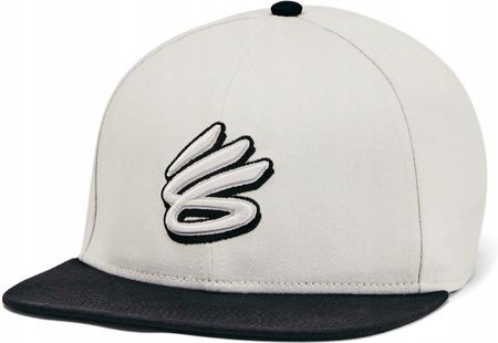 Męska czapka z daszkiem Under Armour M Curry Flatbrim Snapback szara