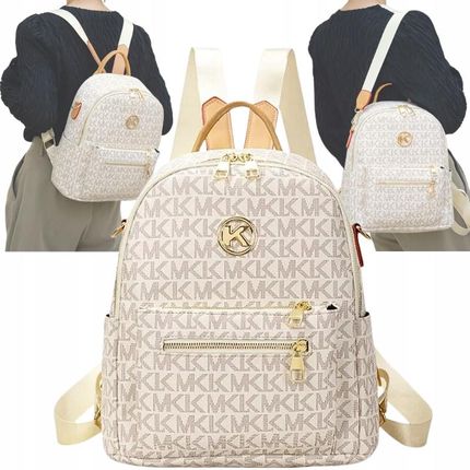 Plecak Damski Torba 2W1 Młodzieżowy Miejski Antykradzieżowy Wzór