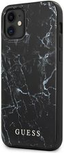 Guess Guhcp12Spcumabk Iphone 12 Mini 5 4  Czarny Black Hardcase Marble