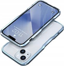 Luphie Etui Metalowy Bumper Do Iphone 13  Case  Odporna Ramka Z Aluminium