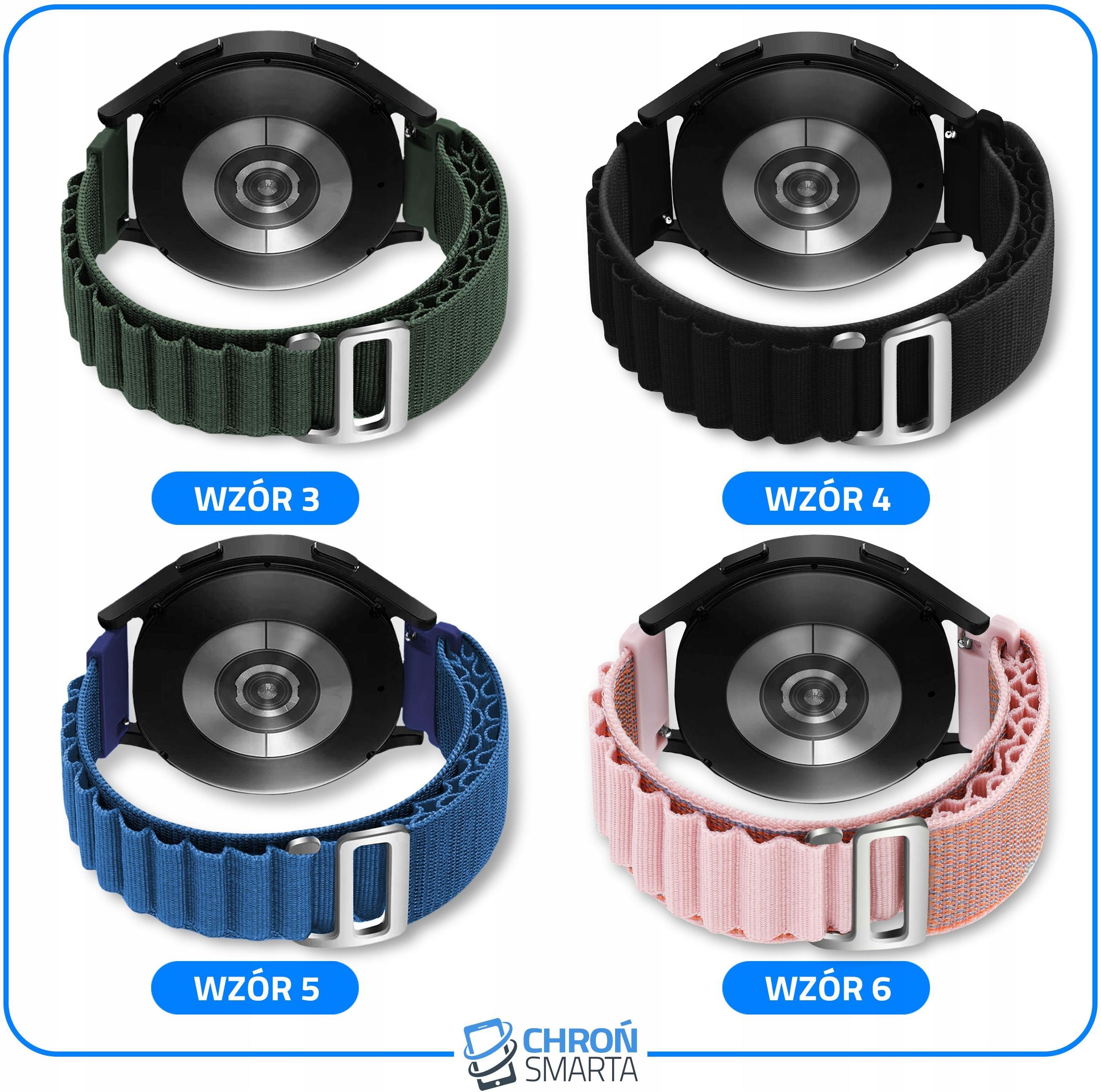 Chronsmarta Pasek Do Samsung Galaxy Watch 7 40Mm Smartwatch Czarno