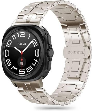 TechProtect Tech Protect Bransoleta Stainless Line Do Galaxy Watch Ultra 47Mm Titanium