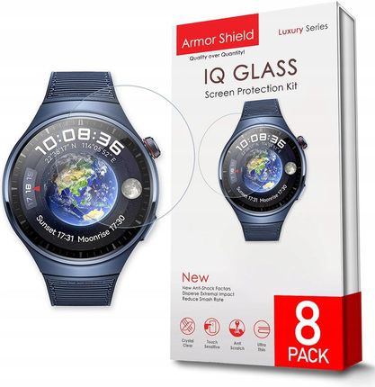 Armorshield Megapack 8W1 Pancerne Szkło Ochronne Szybka Szkiełko Do Huawei Watch 4 Pro