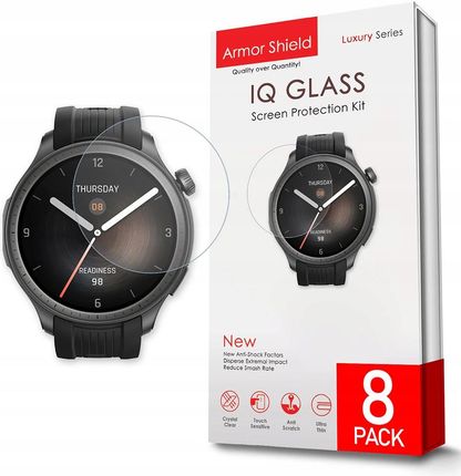 Armorshield Megapack 8W1 Pancerne Szkło Szybka Szkiełko Do Amazfit Balance 46Mm