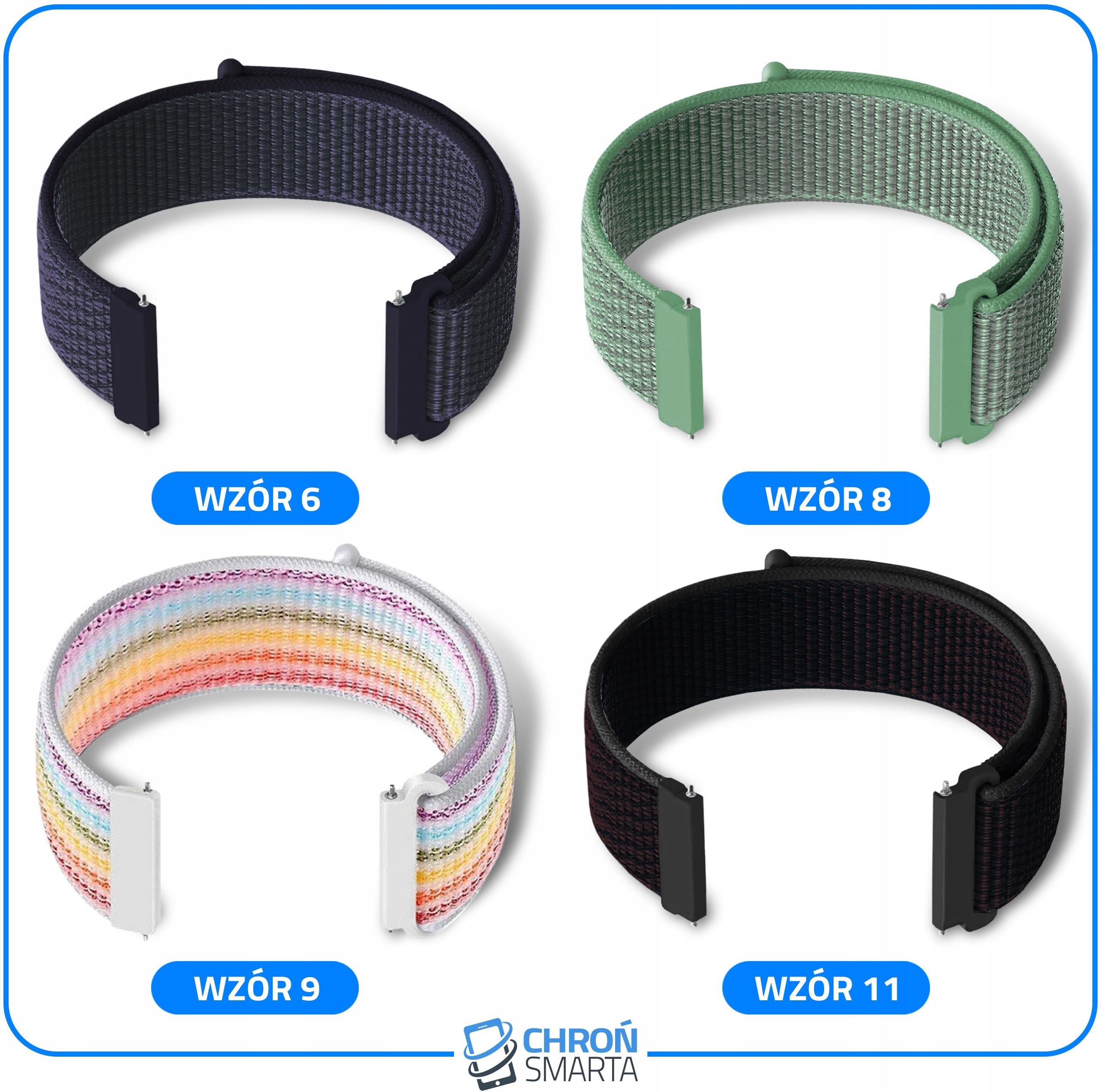 Chronsmarta Pasek Do Samsung Galaxy Watch 7 40Mm Smartwatch Fioletowa