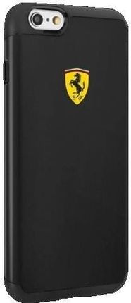 Ferrari Hardcase Fesphcp6Bk Iphone 6   6S Wstrząsoodporny Czarny