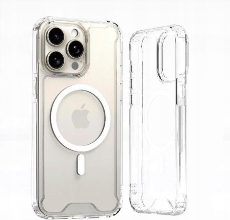 Hurtel Etui Do Iphone 16 Pro Magsafe Crystal Clear Case Obudowa Pokrowiec Plecki