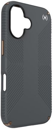 Speck Presidio2 Grip   Etui Iphone 16  Charcoal Grey   Cool Bronze White  - zdjęcie 2