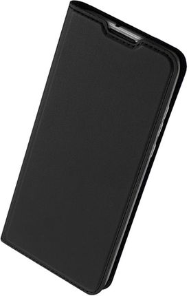 Dux Ducis Oppo Reno 4 Pro   Etui Ochronne Na Telefon Komórkowy Leather Book Case Black Premium