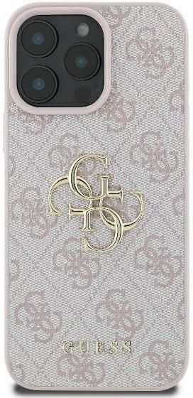 CG Mobile Guess GUHCP16MG4GFPI - Custodia rigida per iPhone 16 Plus 6,7, colore: Rosa