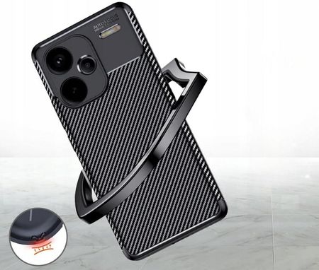 Atrax Obudowa Plecki Pancerne Carbon Do Xiaomi Note 13 Pro Plus 5G Case Szkło - zdjęcie 3