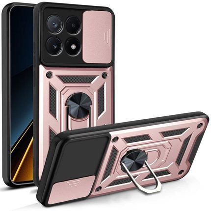 Erbord Pancerne Etui Do Xiaomi Poco X6 Pro 5G Obudowa Z Podstawką Case Ringiem