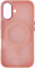 Hurtel Etui Do Iphone 16 Plus Magsafe Case Różowe Plecki Matowe Matt Pokrowiec