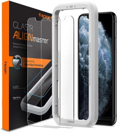 Spigen 2X Szkło Align Master Glas Tr Do Apple Iphone Xr   11