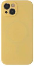 Tecto Shield Etui Soft Touch Mag Do Apple Iphone 15 Plus Żółty