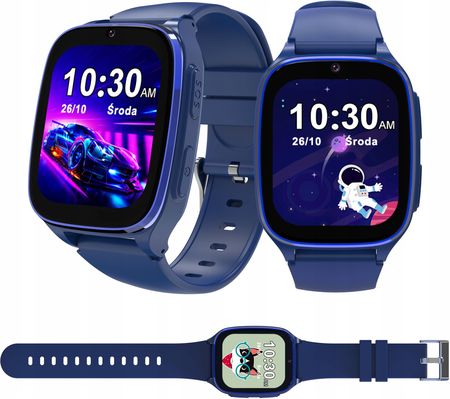 Smartwatch Kiano Watch Kid Speed zegarek dziecięcy 4G Lte Sos Gps Usb-c