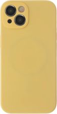 Tecto Shield Etui Soft Touch Mag Do Apple Iphone 15 Plus Żółty