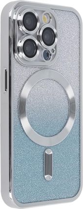 Tecto Shield Etui Sparkleflex Mag Do Apple Iphone 15 Pro Srebrny Gradient - zdjęcie 2