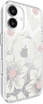 Kate Spade New York Liquid Glitter Magsafe   Etui Iphone 16  Hollyhock Floral  - zdjęcie 2