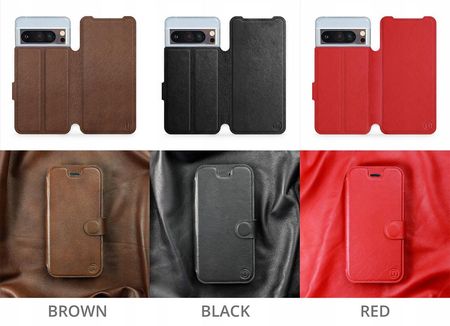 Mobiwear Etui Skóra Natural Do Google Pixel 8 Pro - zdjęcie 2