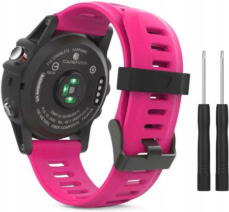 TechBand Tech Band Różowy Pasek Garmin Fenix 3Hr