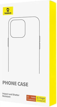 Baseus Wytrzymałe Etui Magnetyczne Do Iphone 14 Pro Max Szkło Hartowane - zdjęcie 3