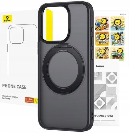 Baseus Wytrzymałe Etui Magnetyczne Do Iphone 14 Pro Max Szkło Hartowane - zdjęcie 2
