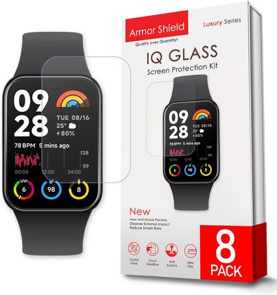 Armorshield Megapack 8W1 Pancerne Szkło Szybka Szkiełko Do Xiaomi Mi Band 8 Pro