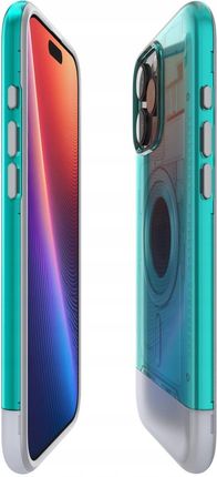 Spigen Etui Classic C1 Mag Magsafe Do Iphone 16 Pro Max  Turkusowe - zdjęcie 2