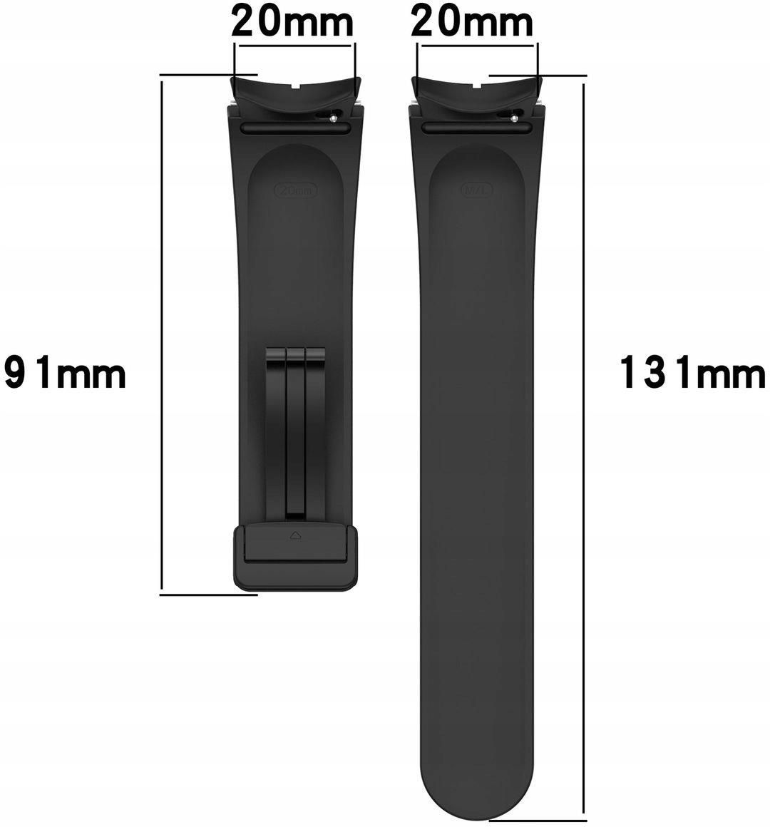 Bizon Silikonowy Pasek Na Smartwatch Do Galaxy Watch Fe 7 6 5 4