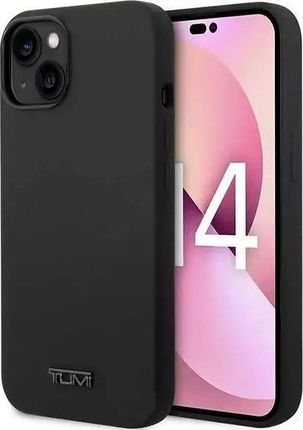 4Kom Pl Etui Na Telefon Tumi Liquid Silicone Hardcase Do Iphone 14 Plus Czarny Black