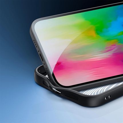 Dux Ducis Etui Aimo Mag Magnetic Stand Do Iphone 16, Czarno-Przezroczyste - zdjęcie 5