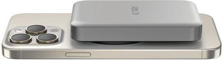 Tech Protect Powerbank Magnetyczny 10000Mah 15W Usb C Lifemag Pb11 Magsafe Titanium - zdjęcie 5