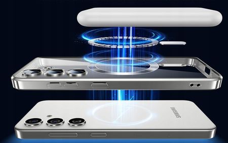 Exoguard Etui Case Cover Obudowa Magsafe Szkło Szybka Do Samsung Galaxy S24 - zdjęcie 6