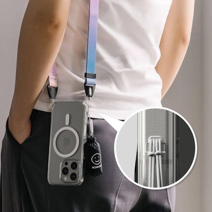 Ringke Etui Fusion Magnetic Magsafe Do Apple Iphone 16 Pro Max Przezroczysty   - zdjęcie 3