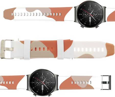 Hurtel Strap Moro Opaska Do Huawei Watch Gt2 Pro Silikonowy Pasek Bransoletka Zegarka Wzór 6