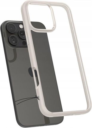 Spigen Etui Ultra Hybrid Do Apple Iphone 16 Pro Max Przezroczysto-Beżowy - zdjęcie 6