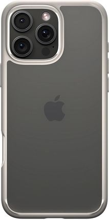 Spigen Etui Ultra Hybrid Do Apple Iphone 16 Pro Max Przezroczysto-Beżowy - zdjęcie 3