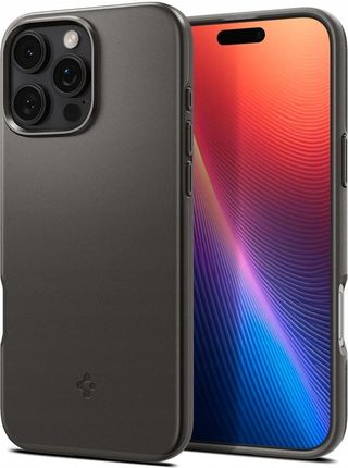 Spigen Etui Thin Fit Mag Magsafe Do Apple Iphone 16 Pro Max Szary - zdjęcie 2