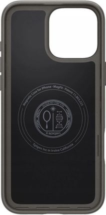 Spigen Etui Thin Fit Mag Magsafe Do Apple Iphone 16 Pro Max Szary - zdjęcie 3