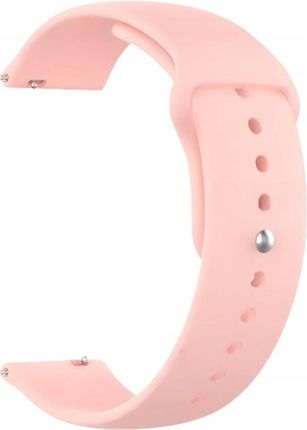 Atrax Silikonowy Pasek Do Zegarka Smartwatch 22Mm Uniwersalny Różowy - zdjęcie 2