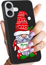 Hello Case Etui Matowe Do Apple Iphone 16 Plus Mikołaj Święta Renifer Obudowa