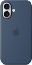 Apple Iphone 16 Silicone Case With Magsafe Denim