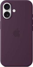 Apple Iphone 16 Silicone Case With Magsafe Plum