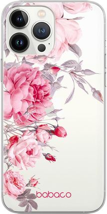 Babaco Etui Do Xiaomi Mi 10 Pro Kwiaty 059 Nadruk Częściowy Przeźroczysty